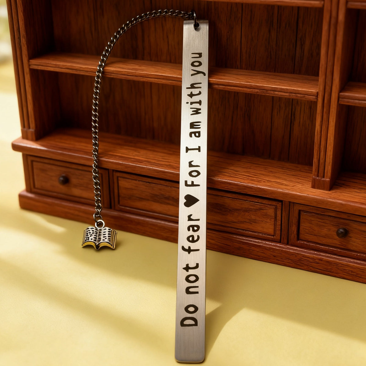 Inspirational Book Charm Bookmark