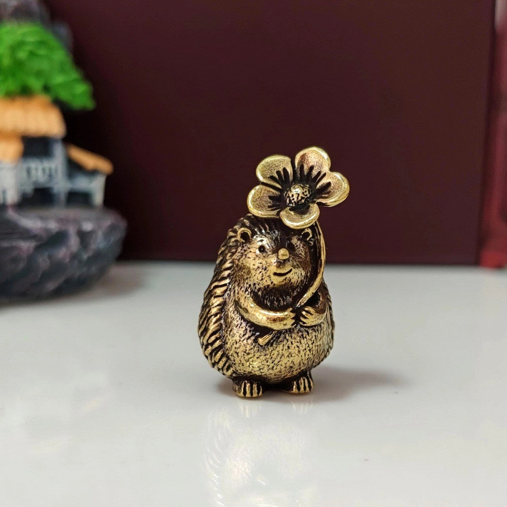 Floral Hedgehog Ornament