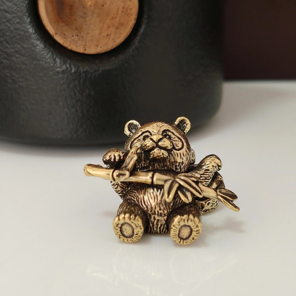 Panda Tea Pet Figurine