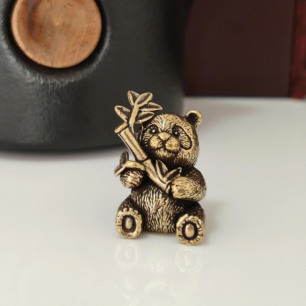 Panda Tea Pet Figurine