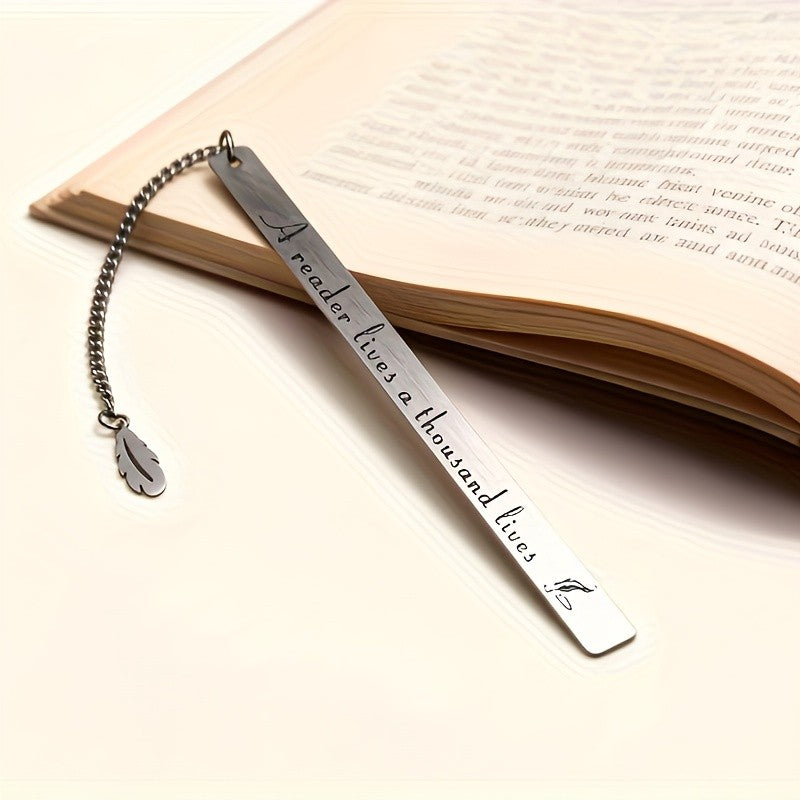 Reader Lives a Thousand Lives Bookmark