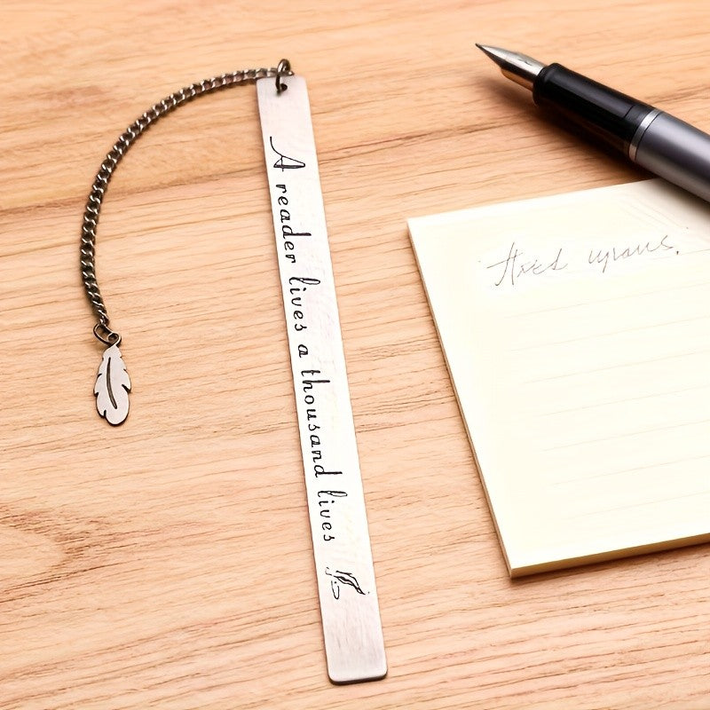 Reader Lives a Thousand Lives Bookmark
