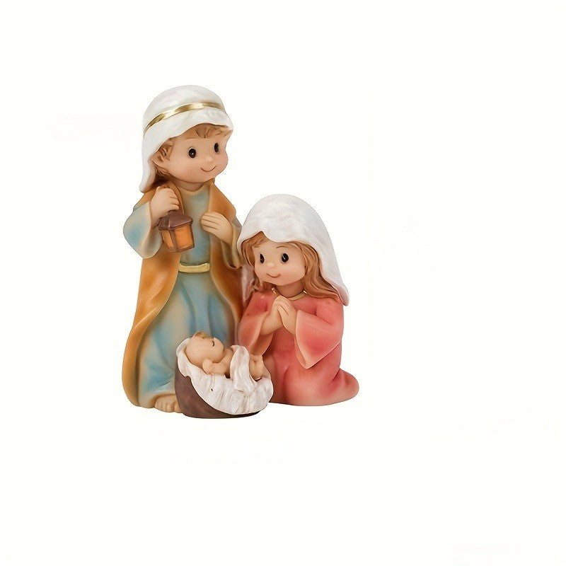 Praying Holy Family Figurine Set