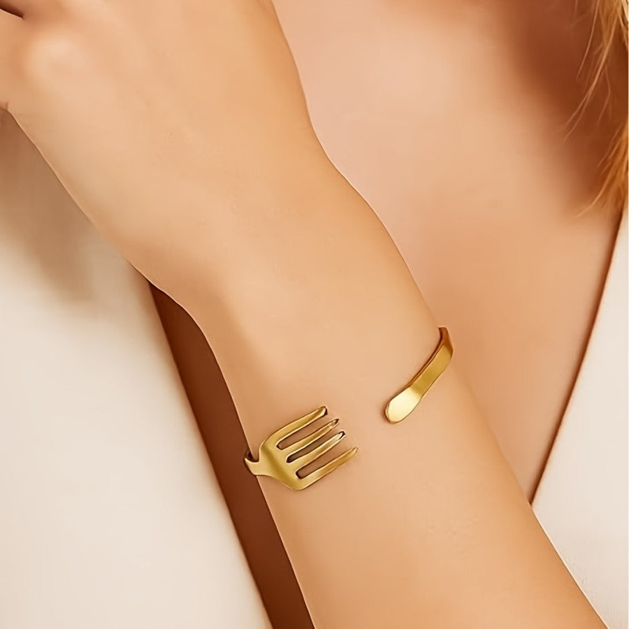 Fork Open Bracelet