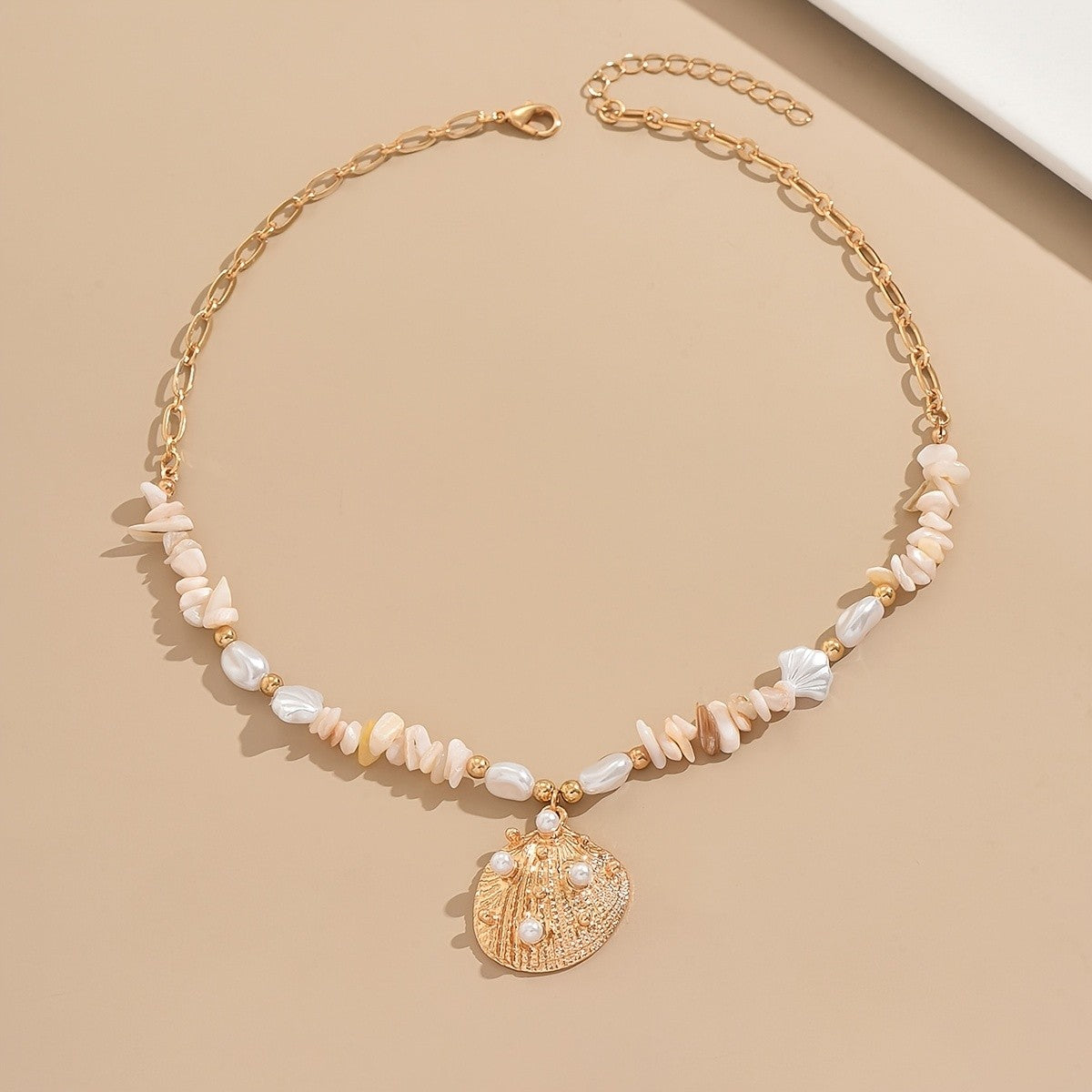 Shell Bead Necklace