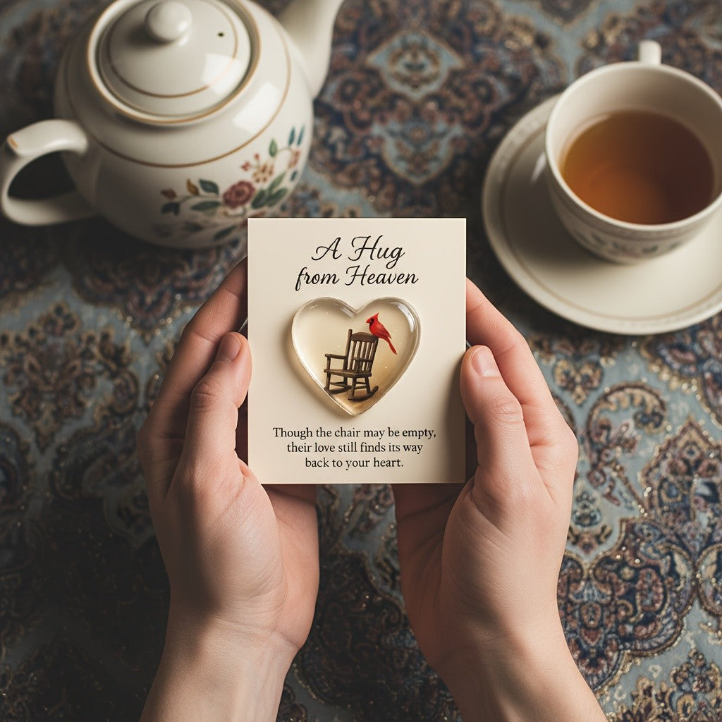 Heart Rocking Chair Keepsake Card