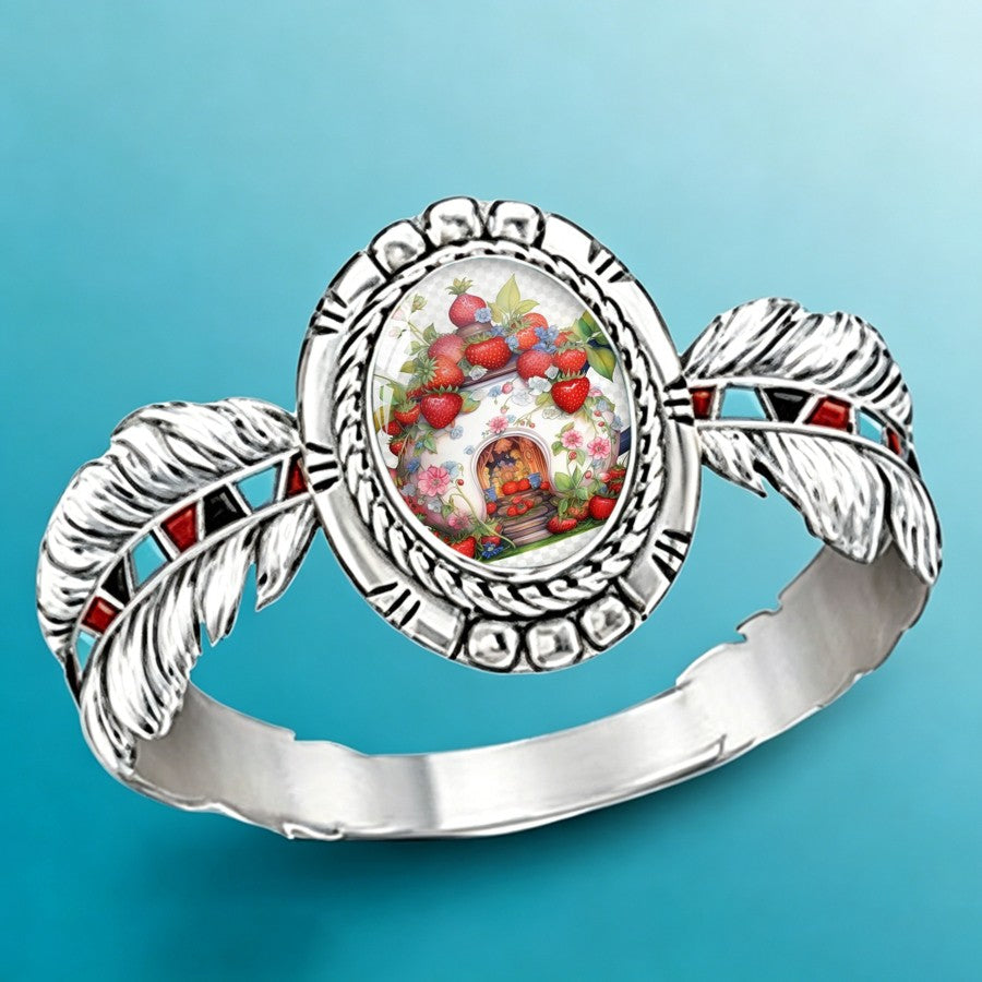 Strawberry Teapot Ring