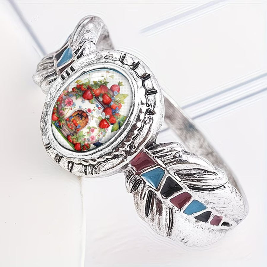 Strawberry Teapot Ring