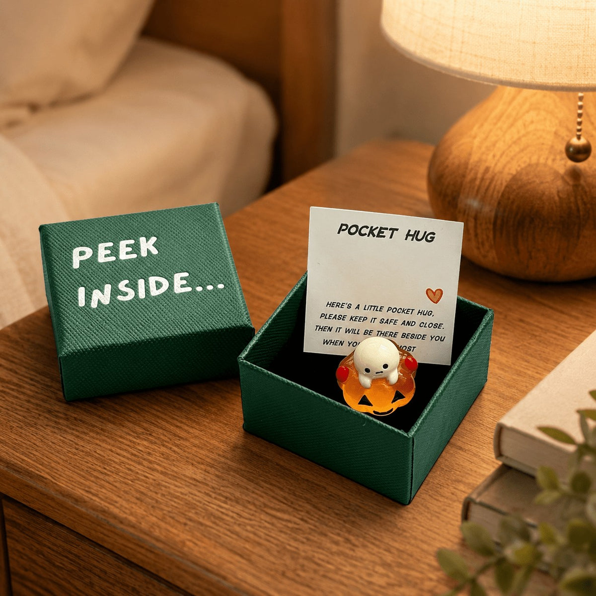 Pocket Hug Pumpkin Charm