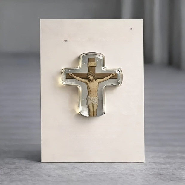 Jesus Cross Greeting Card
