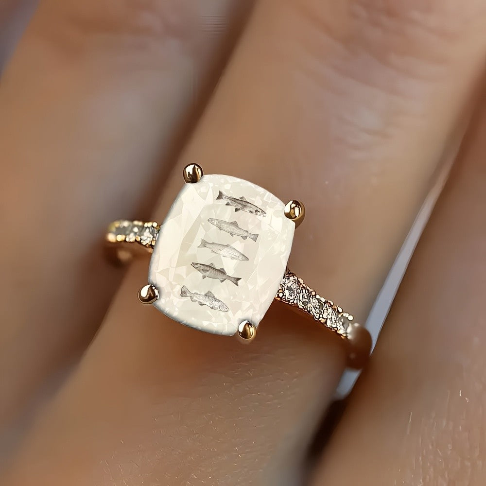 Fish Square Ring
