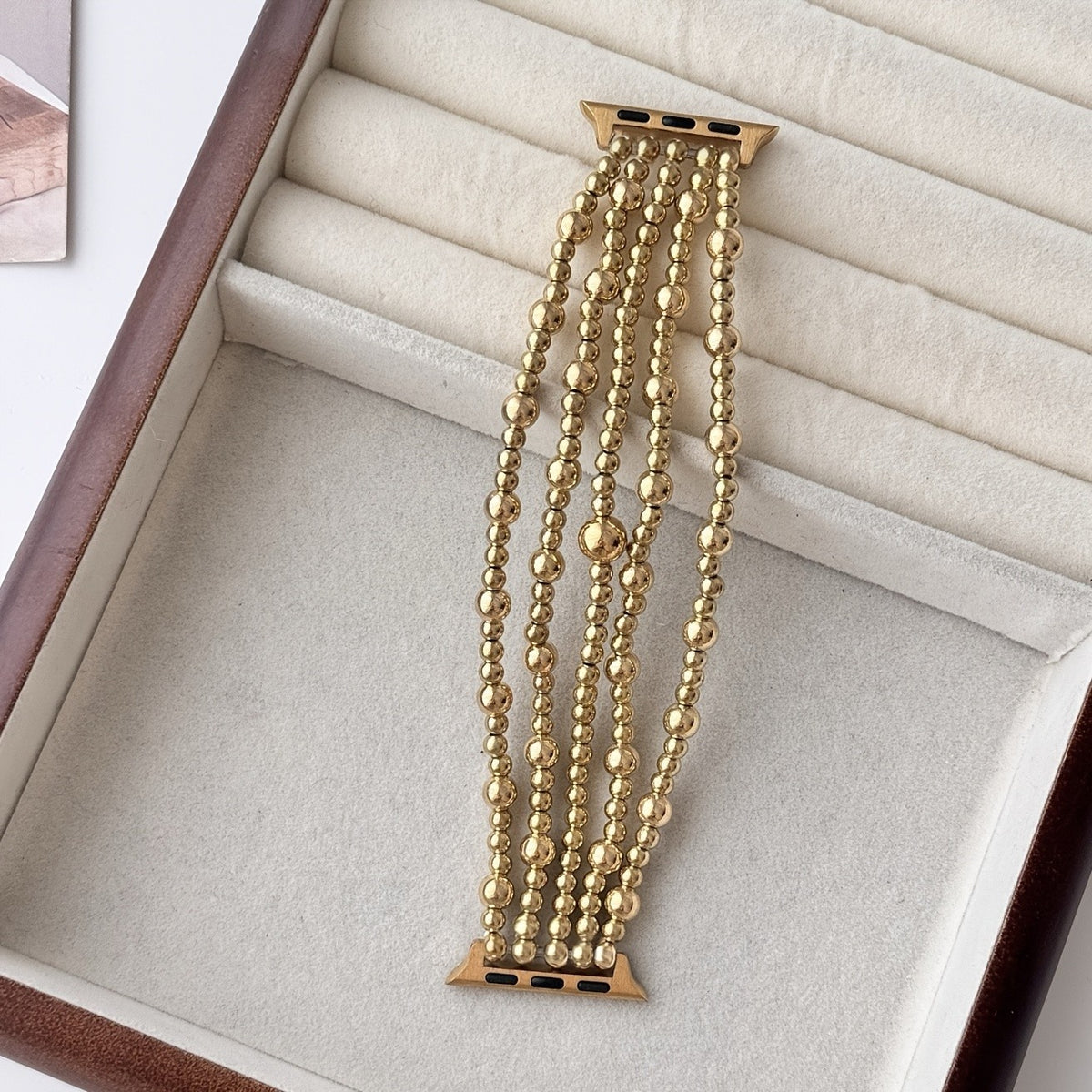 Multi-Strand Bead Watch Strap
