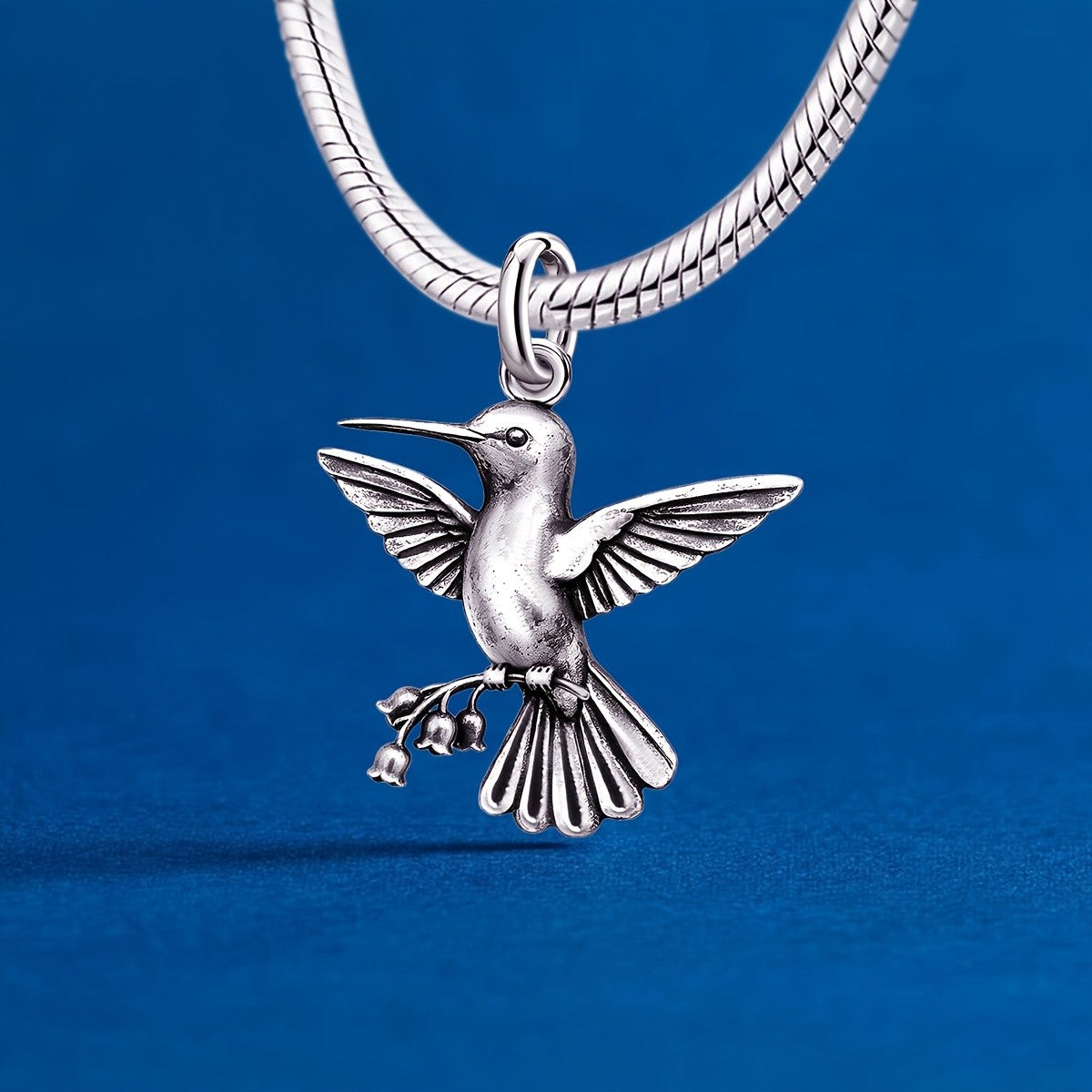 Hummingbird Charm Pendant