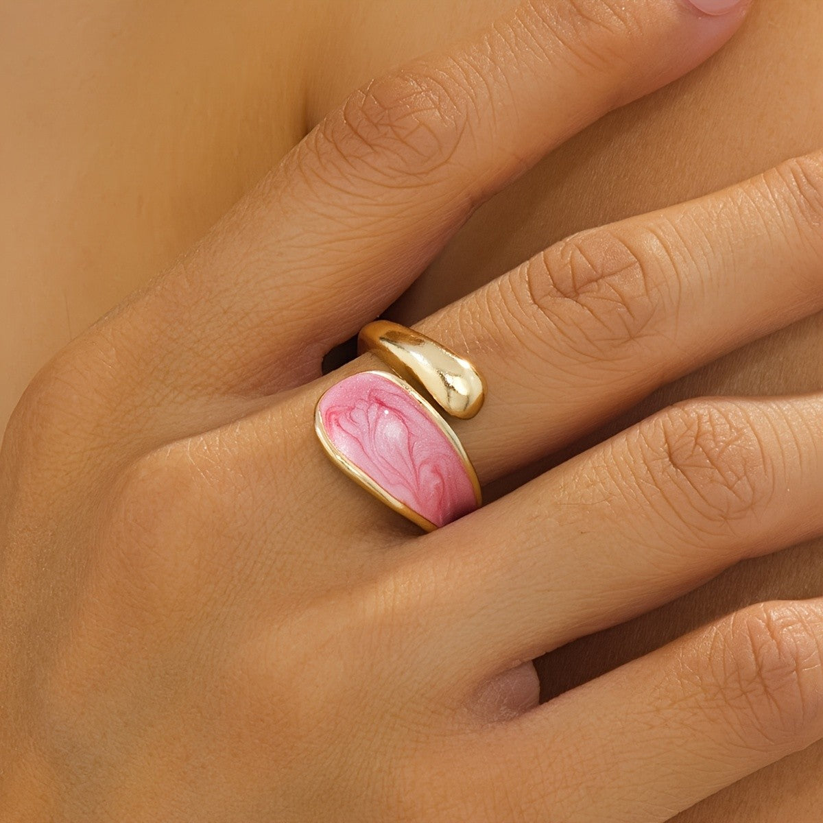 Swirl Open Ring