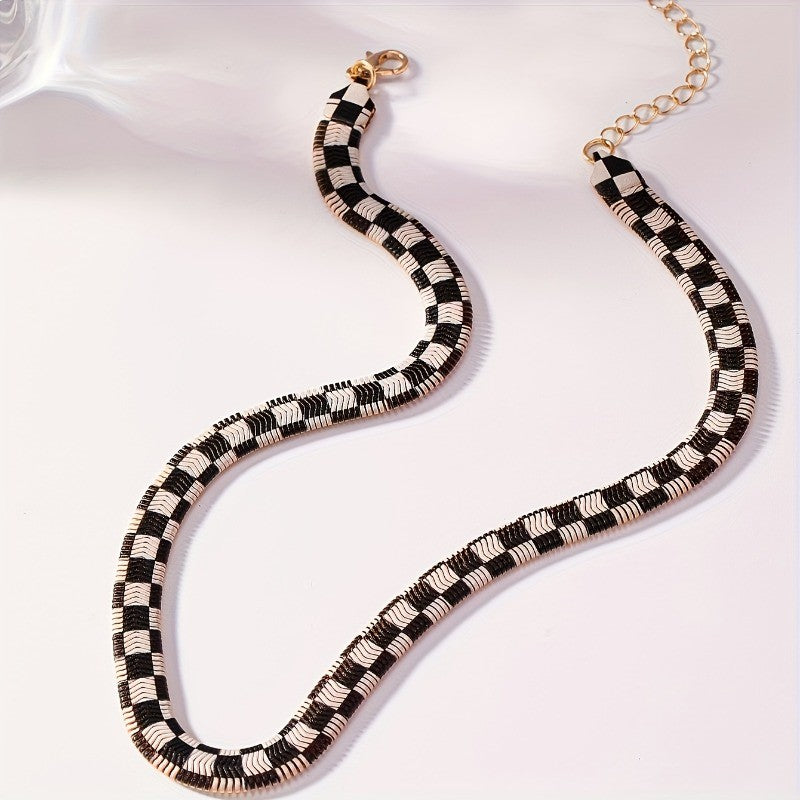 Snake Bone Chain Necklace