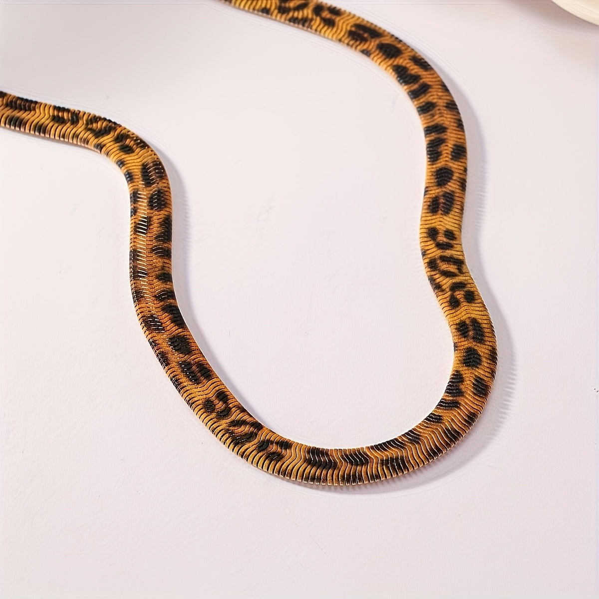 Snake Bone Chain Necklace