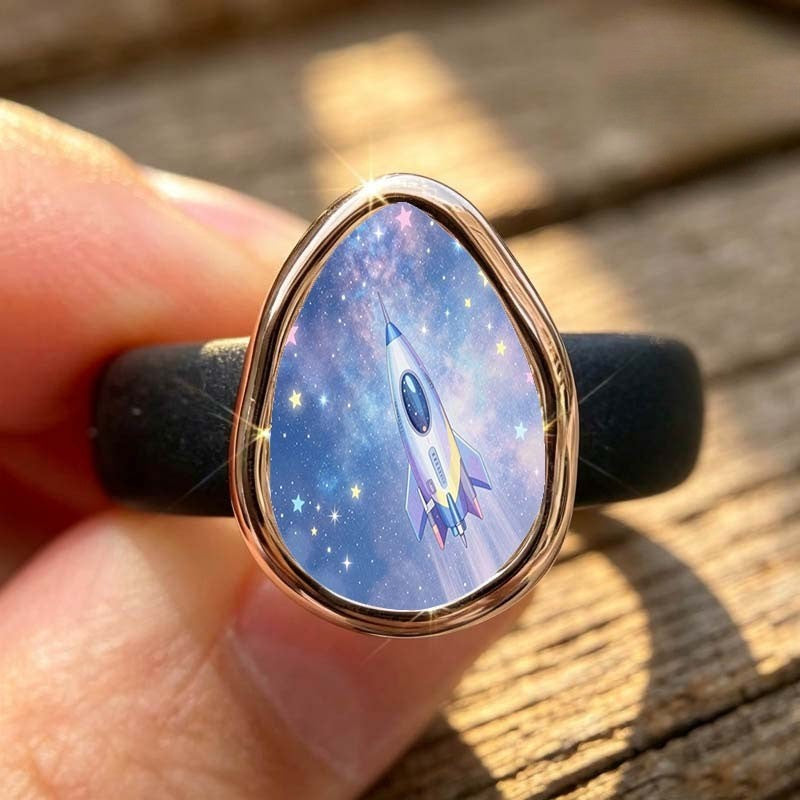 Rocket Galaxy Ring