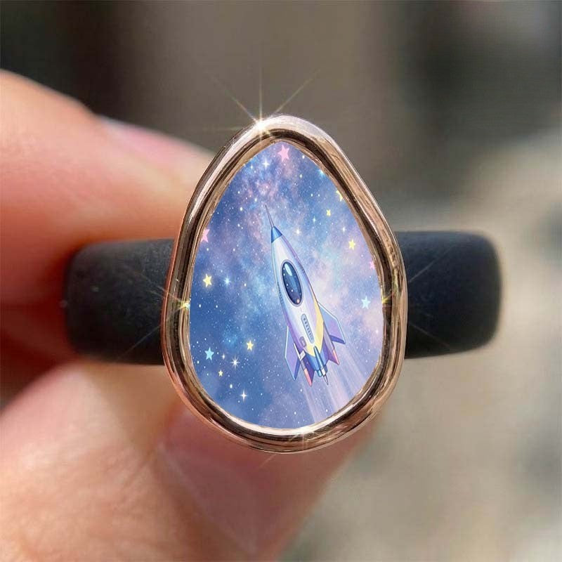 Rocket Galaxy Ring