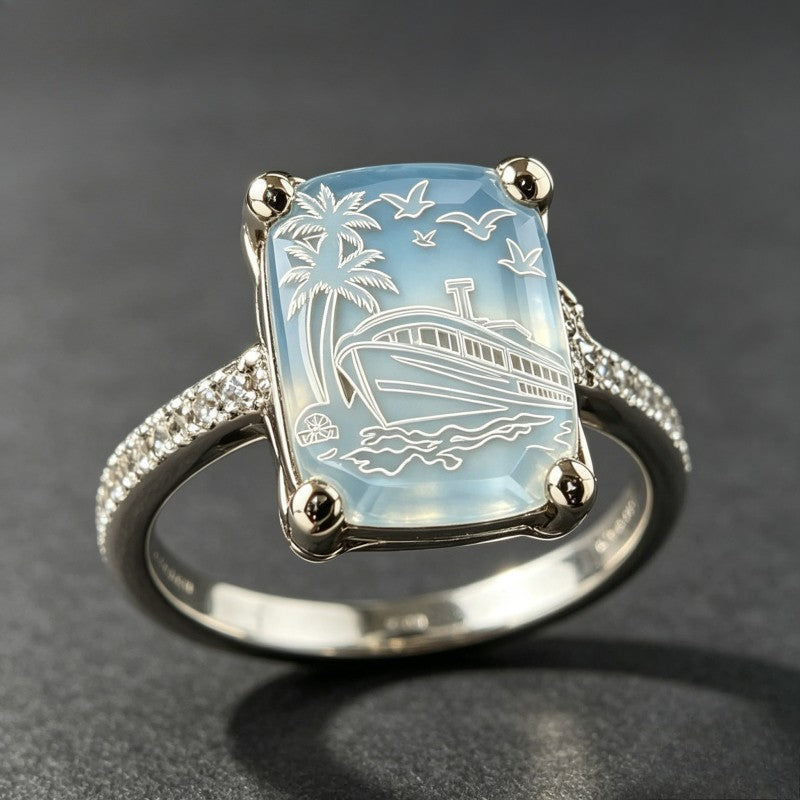 Cruise Ship Square Ring