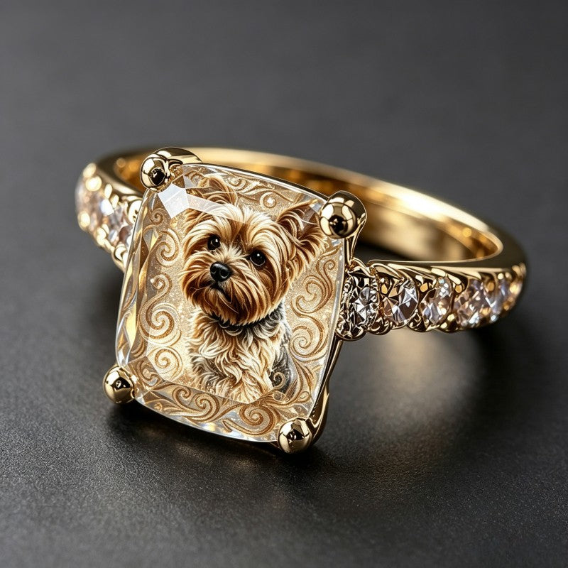 Yorkshire Terrier Square Ring