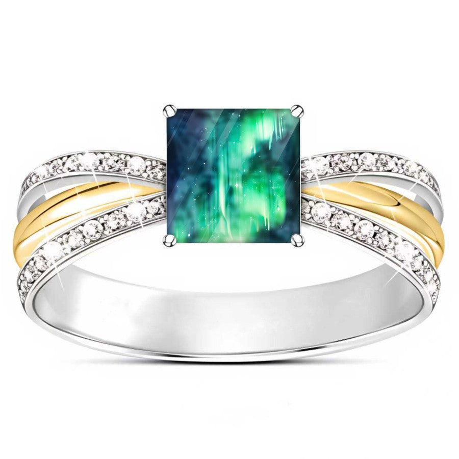 Northern Lights Square Ring