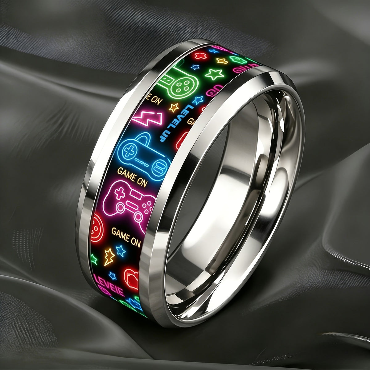 Neon Game Controller Ring