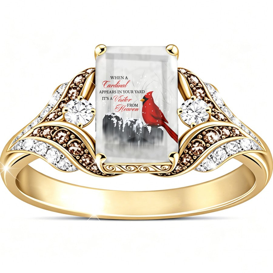 Cardinal Square Statement Ring