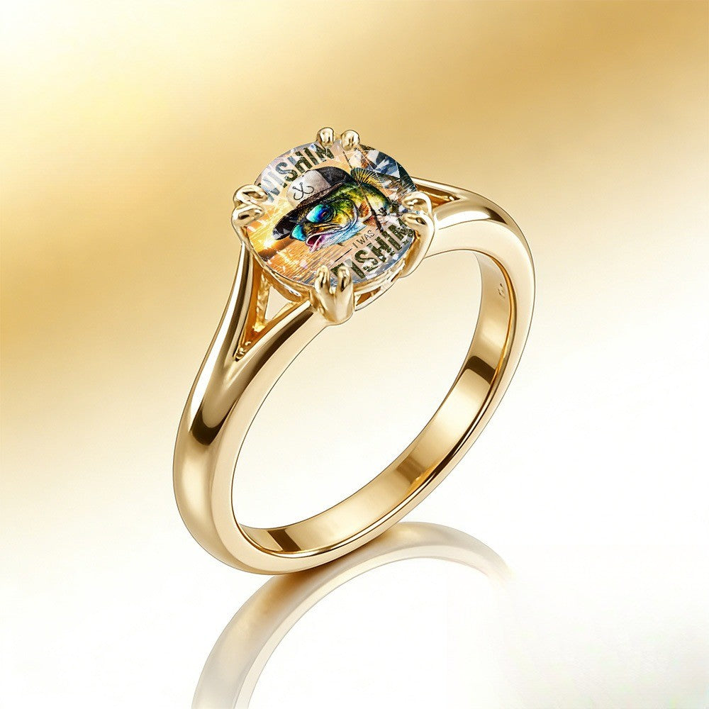 Fishing Bass Ring