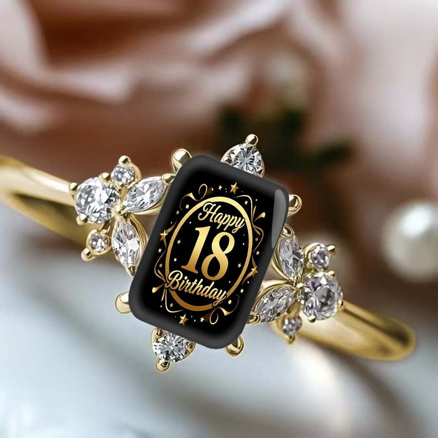 Happy 18th Birthday Ring