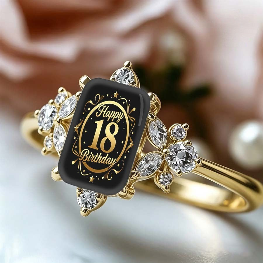 Happy 18th Birthday Ring
