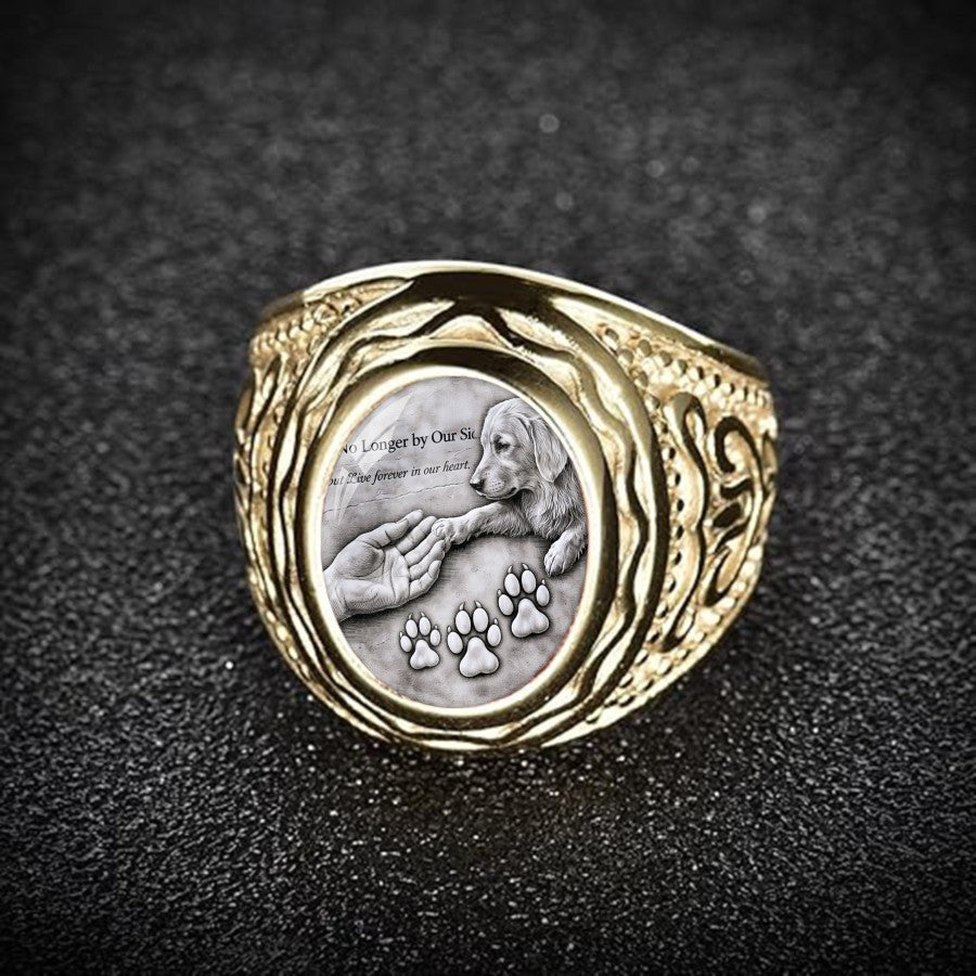 Paw & Hand Memorial Ring