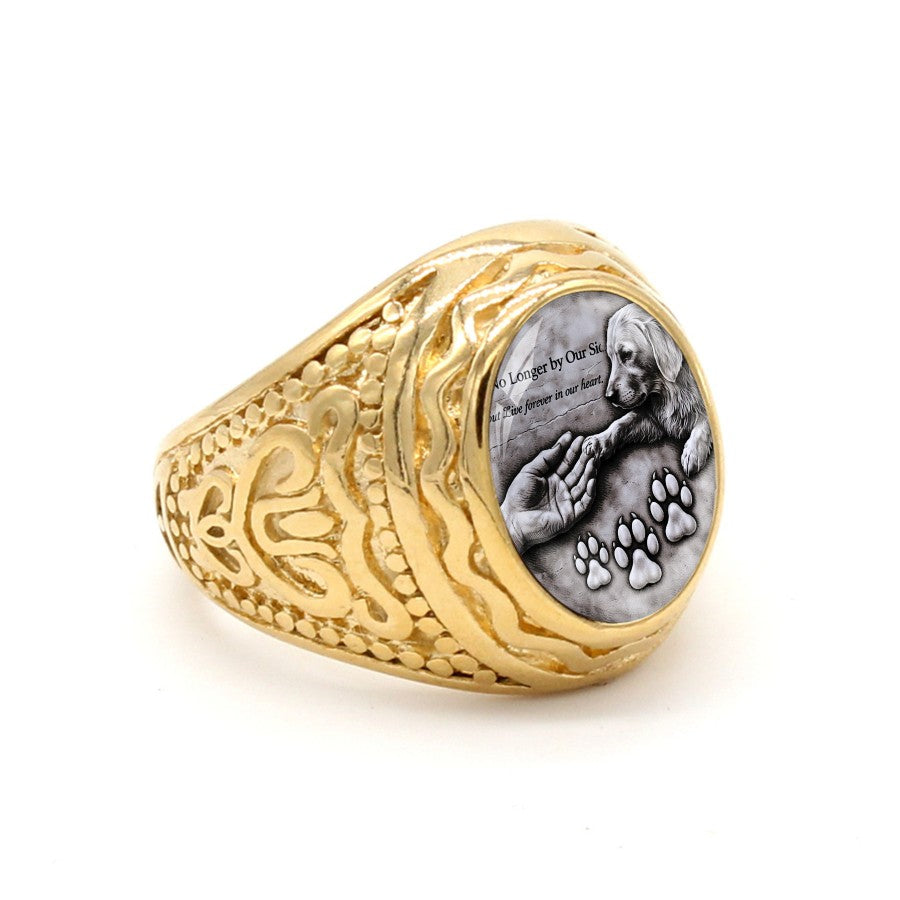 Paw & Hand Memorial Ring
