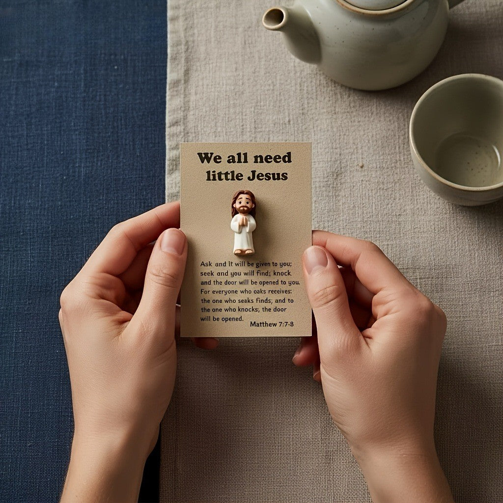 Prayer Figure Keepsake Card