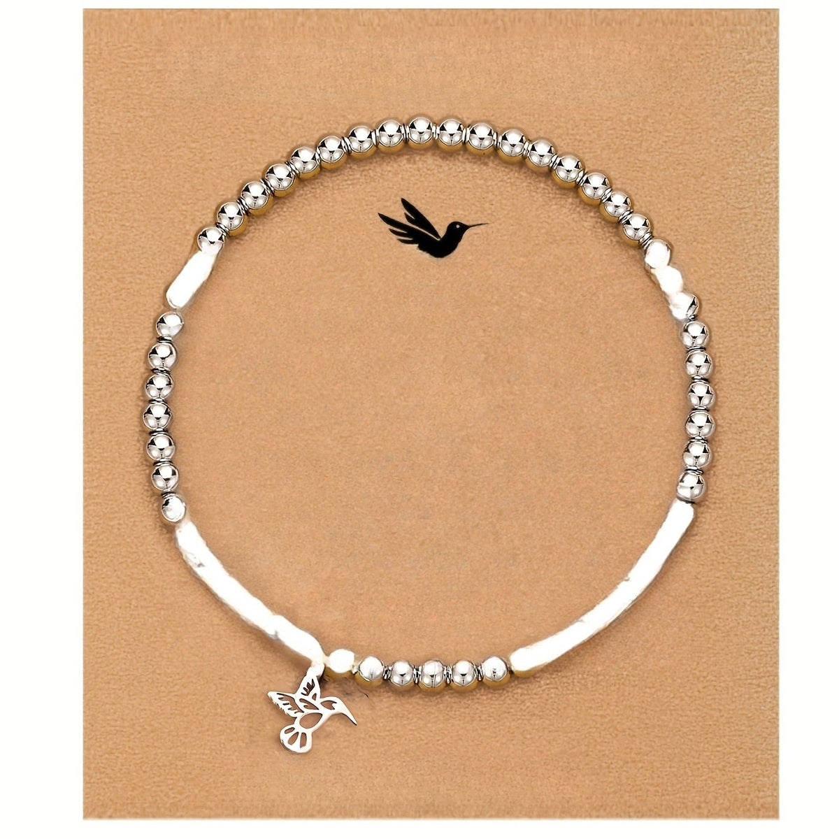 Hummingbird Bead Bracelet