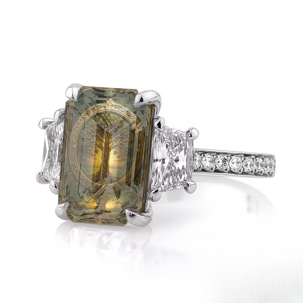 Tree of Life Reflection Ring