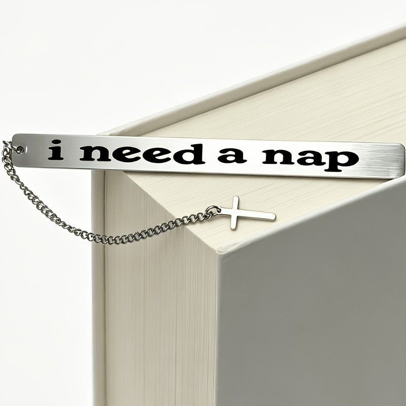 Engraved Nap Quote Bookmark