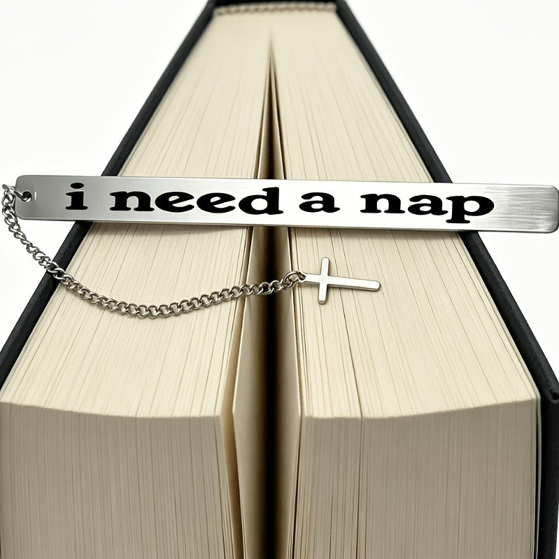 Engraved Nap Quote Bookmark