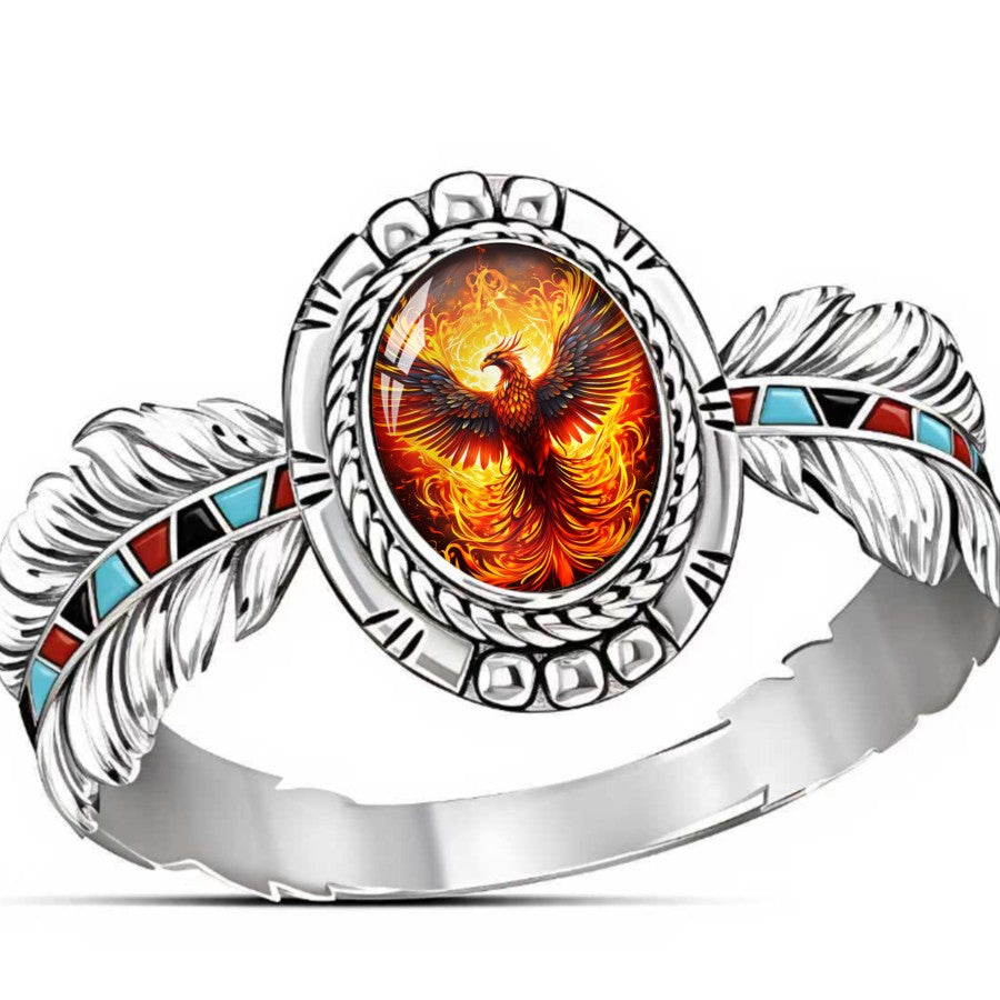 Phoenix Oval Statement Ring