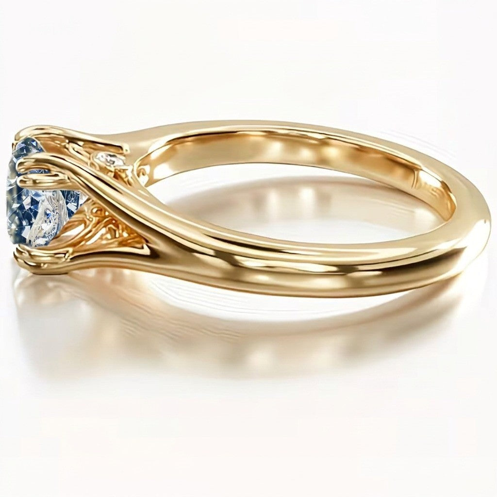 Blue Unicorn Ring
