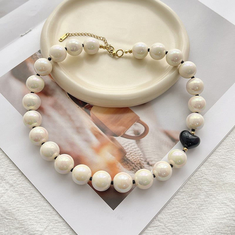 Colorful Glass Bead Necklace