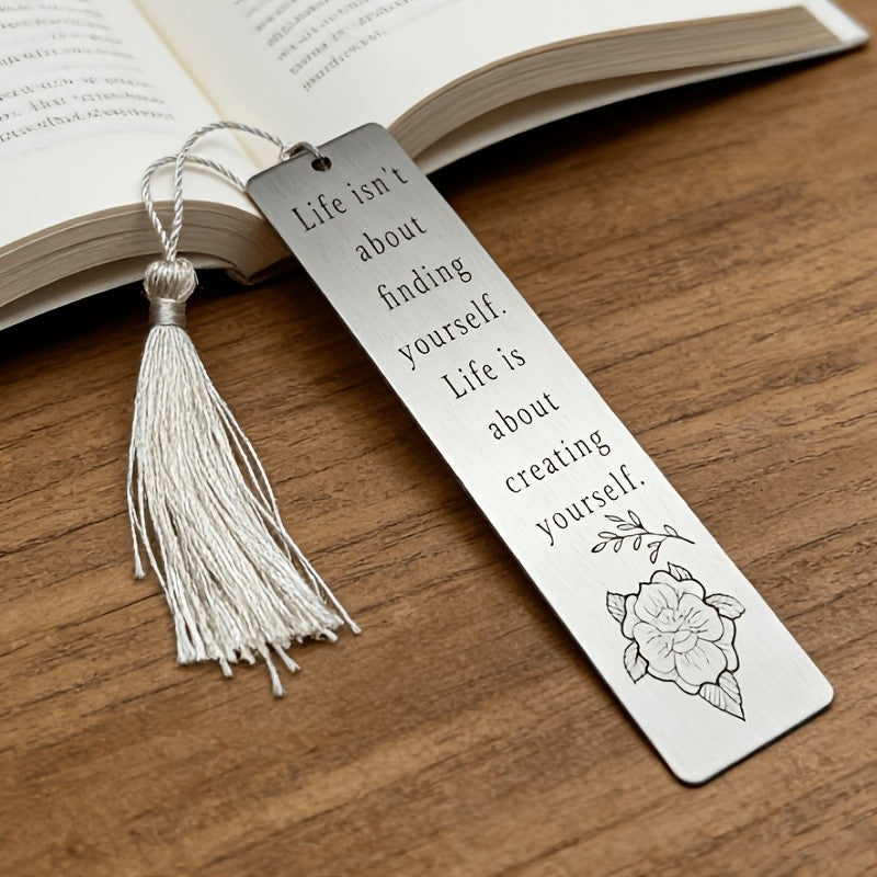 Floral Quote Bookmark