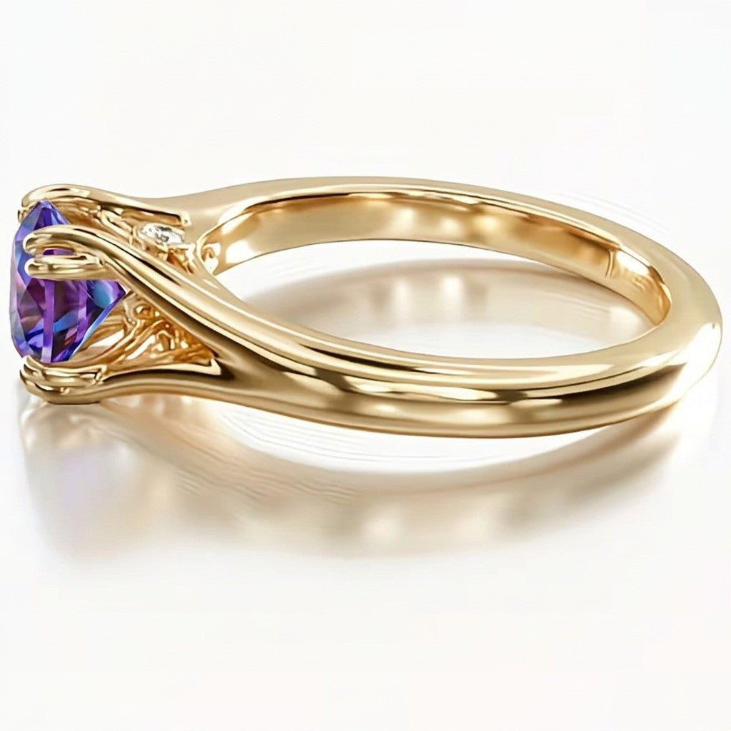 Starry Sky Lips Ring