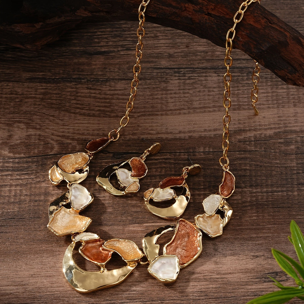 Mosaic Statement Jewelry Set