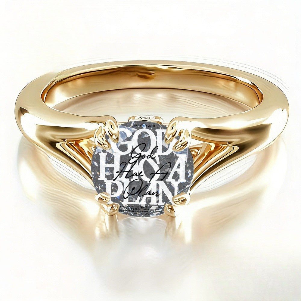 God Has A Plan Ring