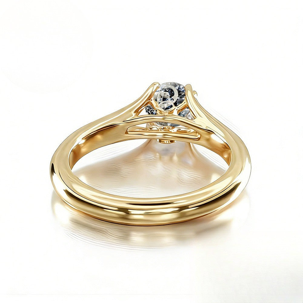 Elephant Moon Statement Ring