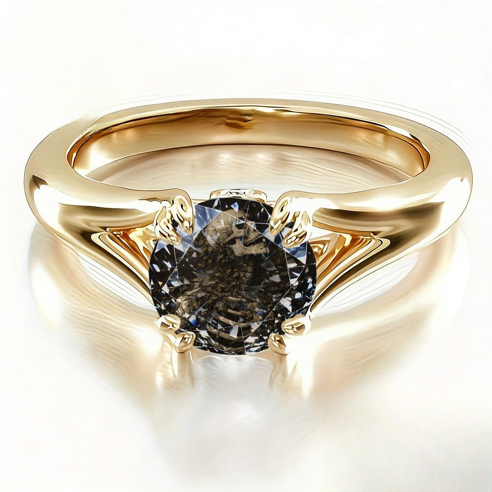 Skull & Vine Ring