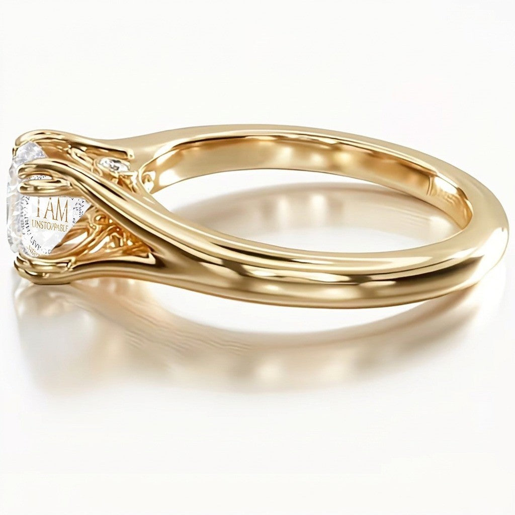 I Am Unstoppable Affirmation Ring