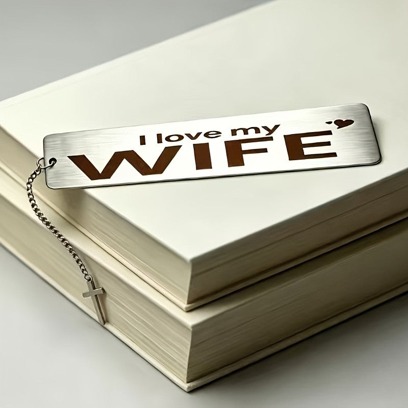 I Love My Wife Bookmark