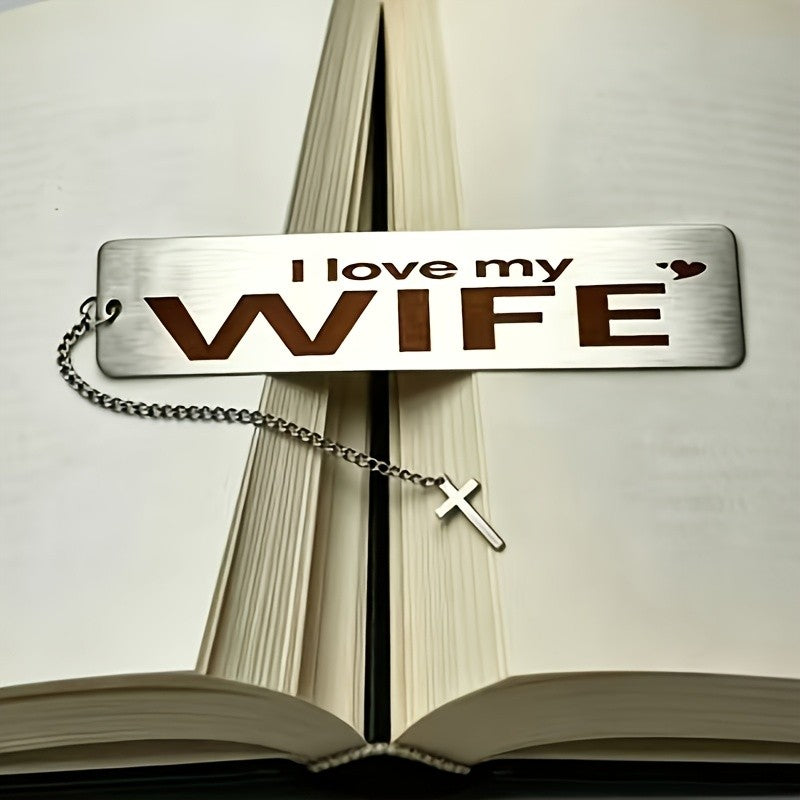 I Love My Wife Bookmark