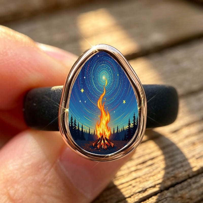 Campfire Night Sky Ring